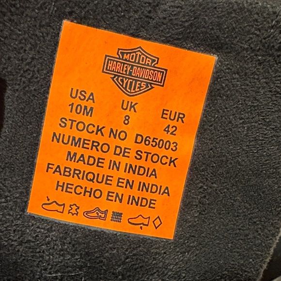 Harley-Davidson Women's carney front zip Black Boots - Picture 14 of 14